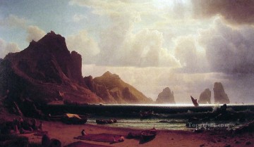 風景 Painting - マリーナ ピッコラ アルバート ビアシュタットの風景